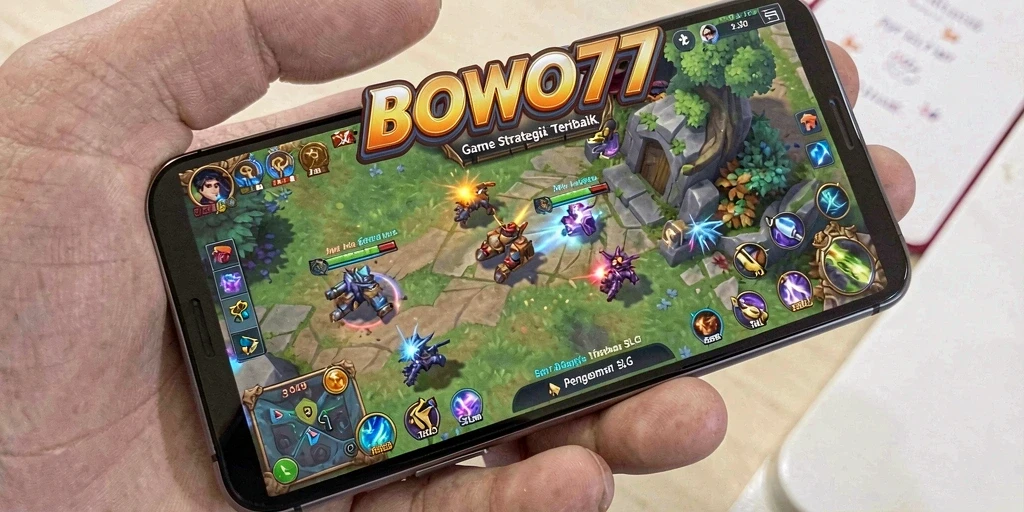 Tangkapan layar BOWO77 yang menunjukkan aksi strategi intens.