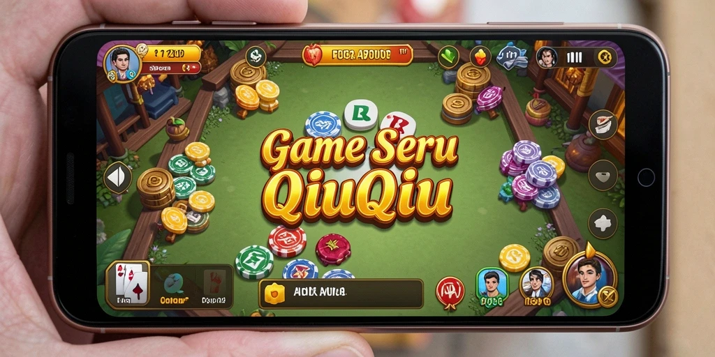 Screenshot F08 menunjukkan gameplay seru QiuQiu yang menantang.