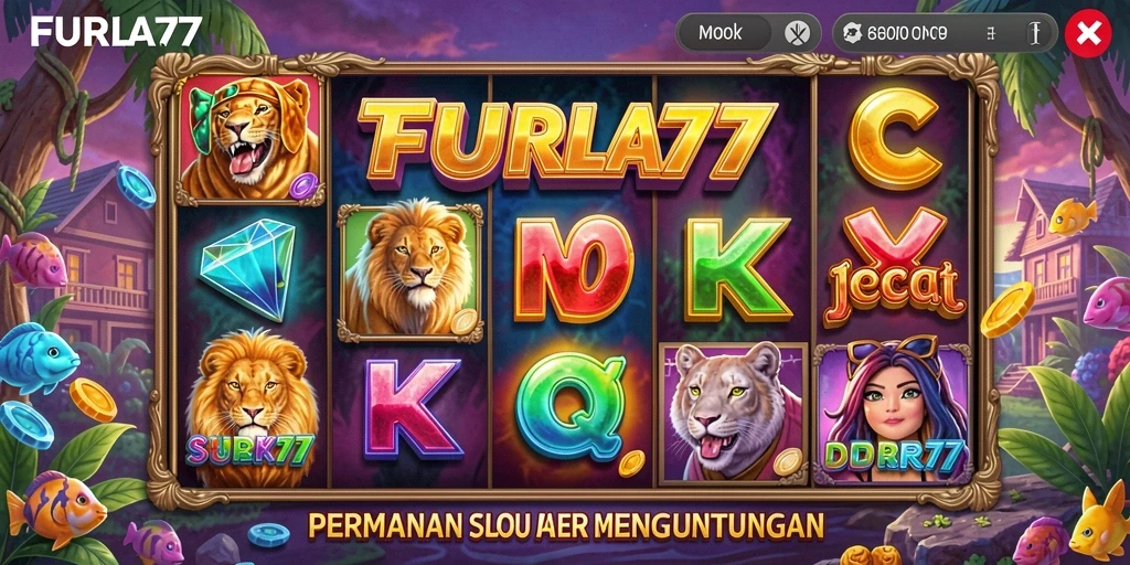 Tangkapan layar gameplay FURLA77 yang menampilkan hadiah menarik dan fitur bonus.