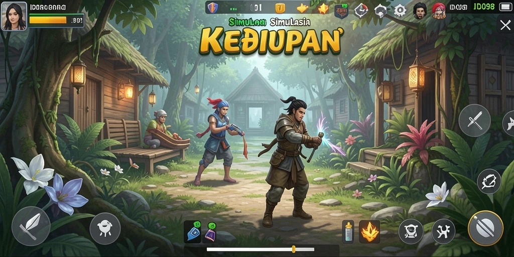 Tampilan gameplay ID098 yang menarik dan interaktif.