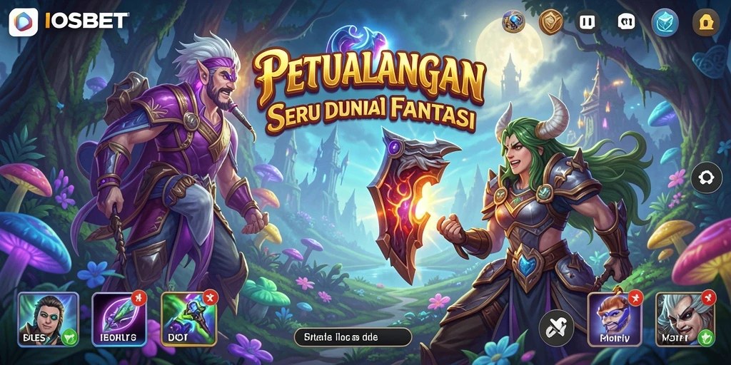 Tangkapan layar gameplay IOSBET yang menunjukkan petualangan mendebarkan.