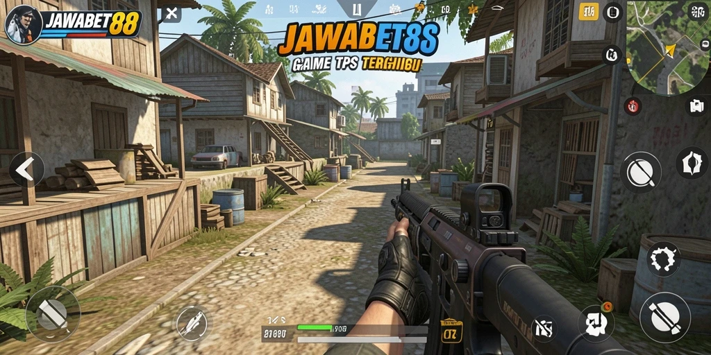 Tampilan gameplay seru dan menegangkan di JAWABET88.