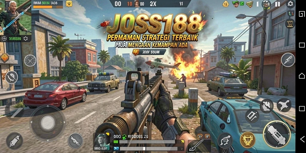 Gameplay JOSS188 menampilkan strategi mendalam dan pertempuran yang intens.