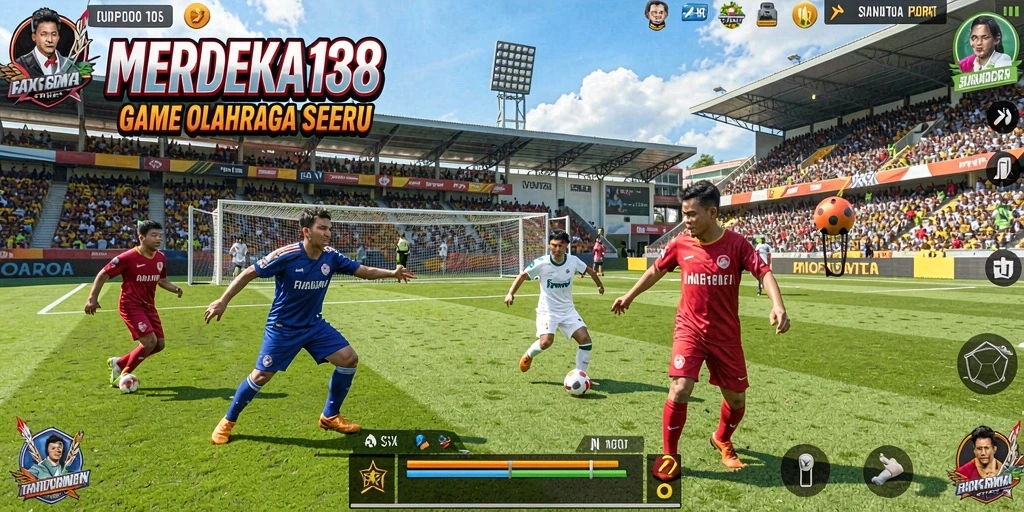 Screenshot gameplay <strong>MERDEKA138</strong> yang menampilkan momen seru dalam olahraga.