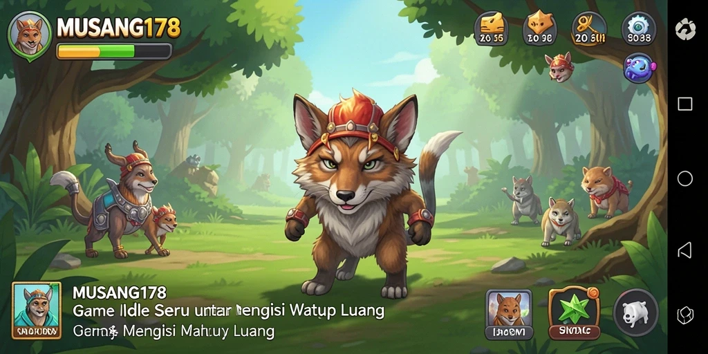 Tampilan gameplay dari <strong>MUSANG178</strong> menampilkan grafis menarik dan aksi seru.