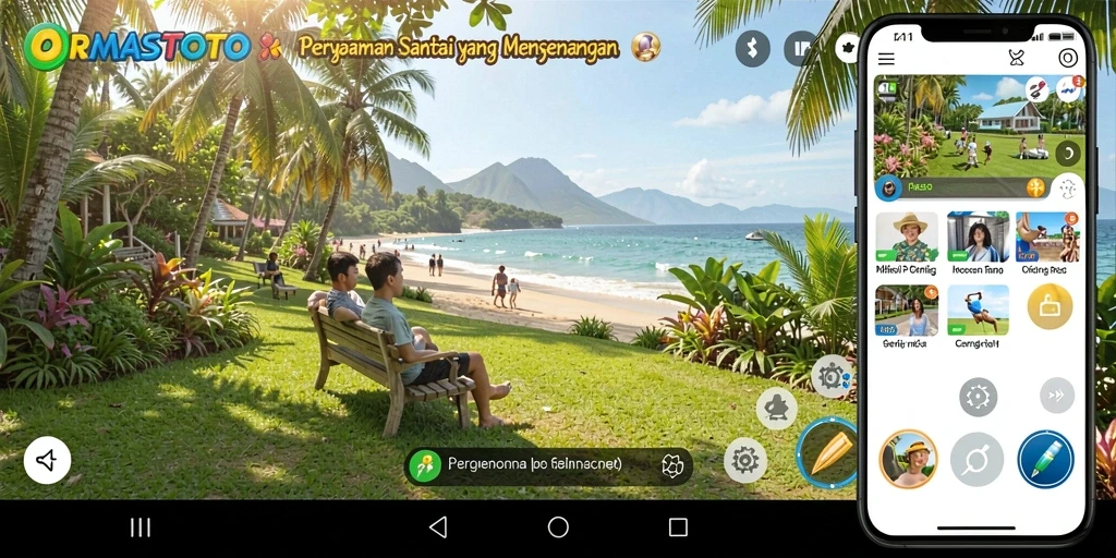 Tampilan gameplay seru dari ORMASTOTO saat permainan berlangsung.