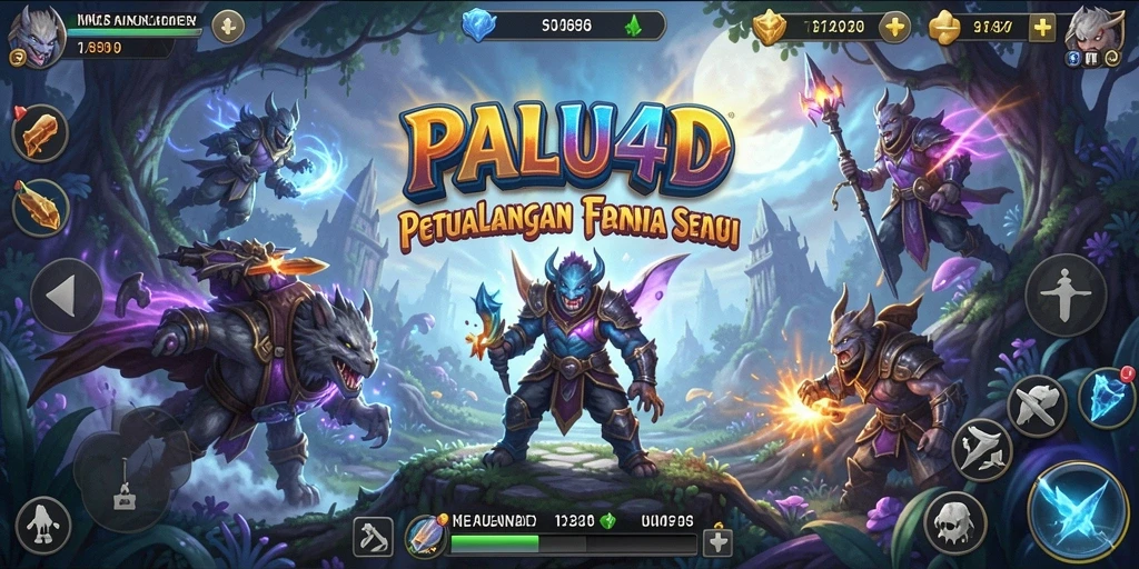 Tampilan menakjubkan dari gameplay ARPG PALU4D.