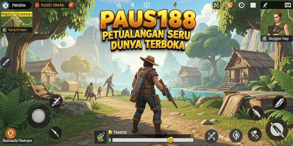 Tampilan gameplay PAUS188 yang mengesankan dalam dunia terbuka.