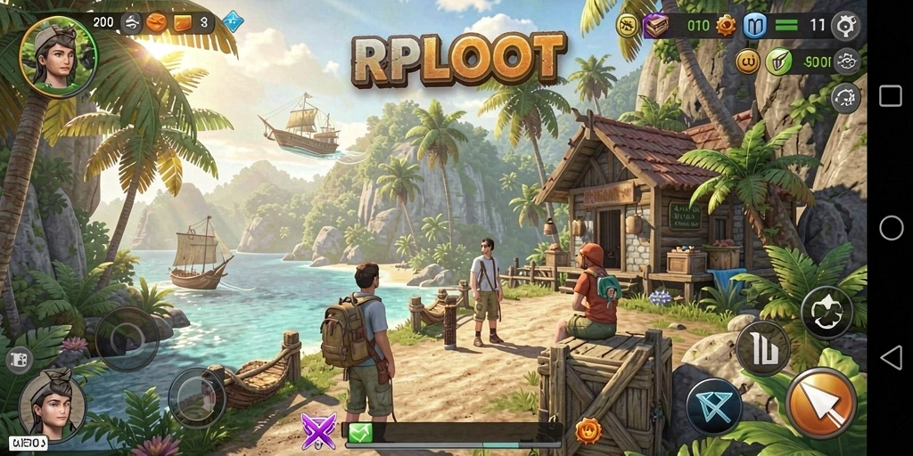 Gameplay RPLOOT yang seru dan menyenangkan