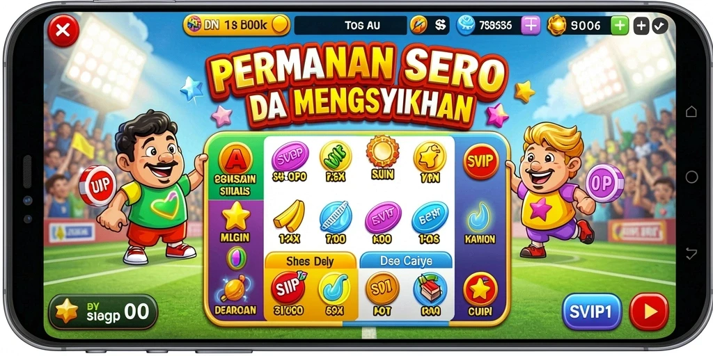 Tampilan gameplay SVIP1 yang menarik dengan suasana Bingo yang hidup.