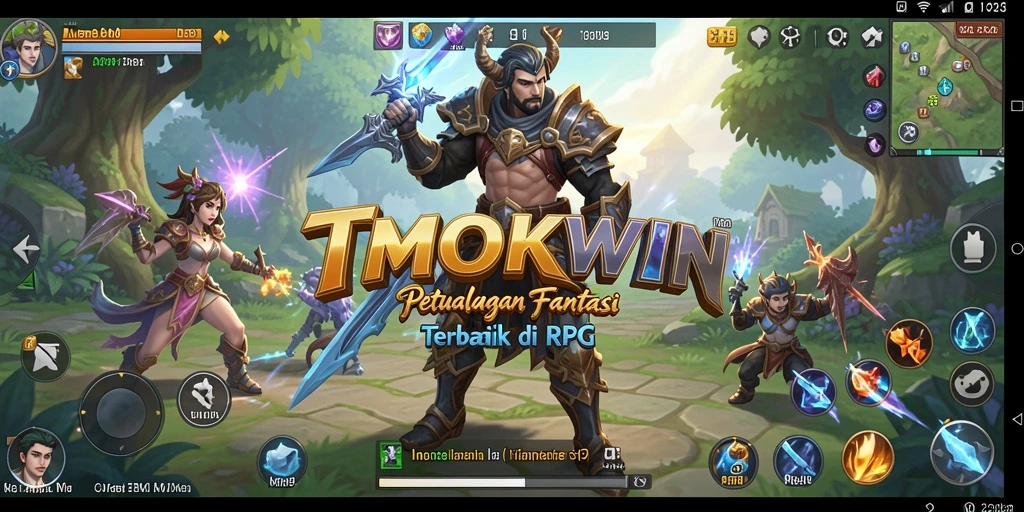 Gameplay RPG yang seru dan menantang dari TMOKWIN.