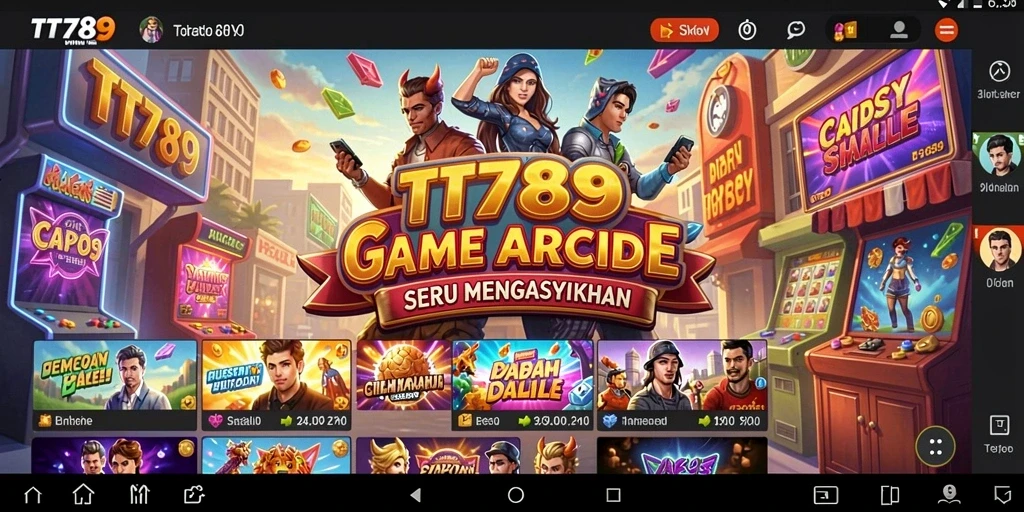 Tampilan gameplay seru TT789 yang menguji keterampilan pemain.
