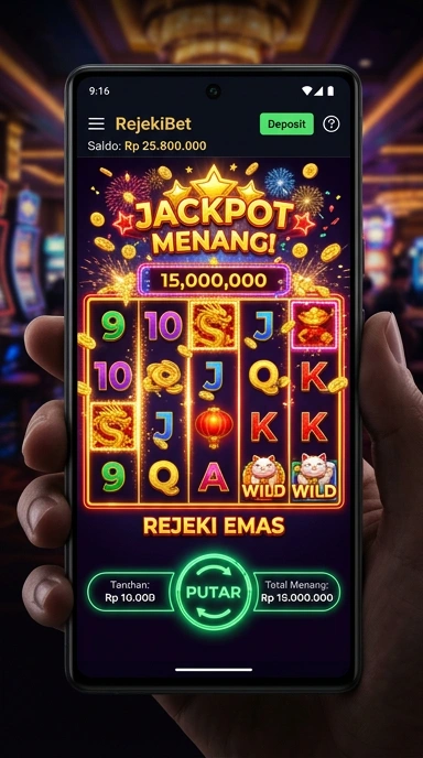 Tangkapan layar fitur pencarian yang memudahkan pengguna di rejekibet.